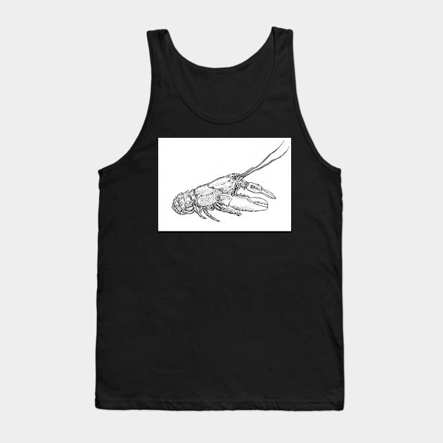 Australian Murray Crayfish Canvas Tank Top by ramseypmshahins